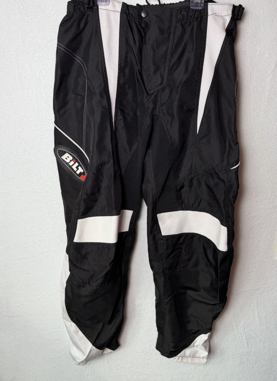 BILT Blorp 1 Men’s Motocross Motorcycle Pants Size 38 Black Riding Gear